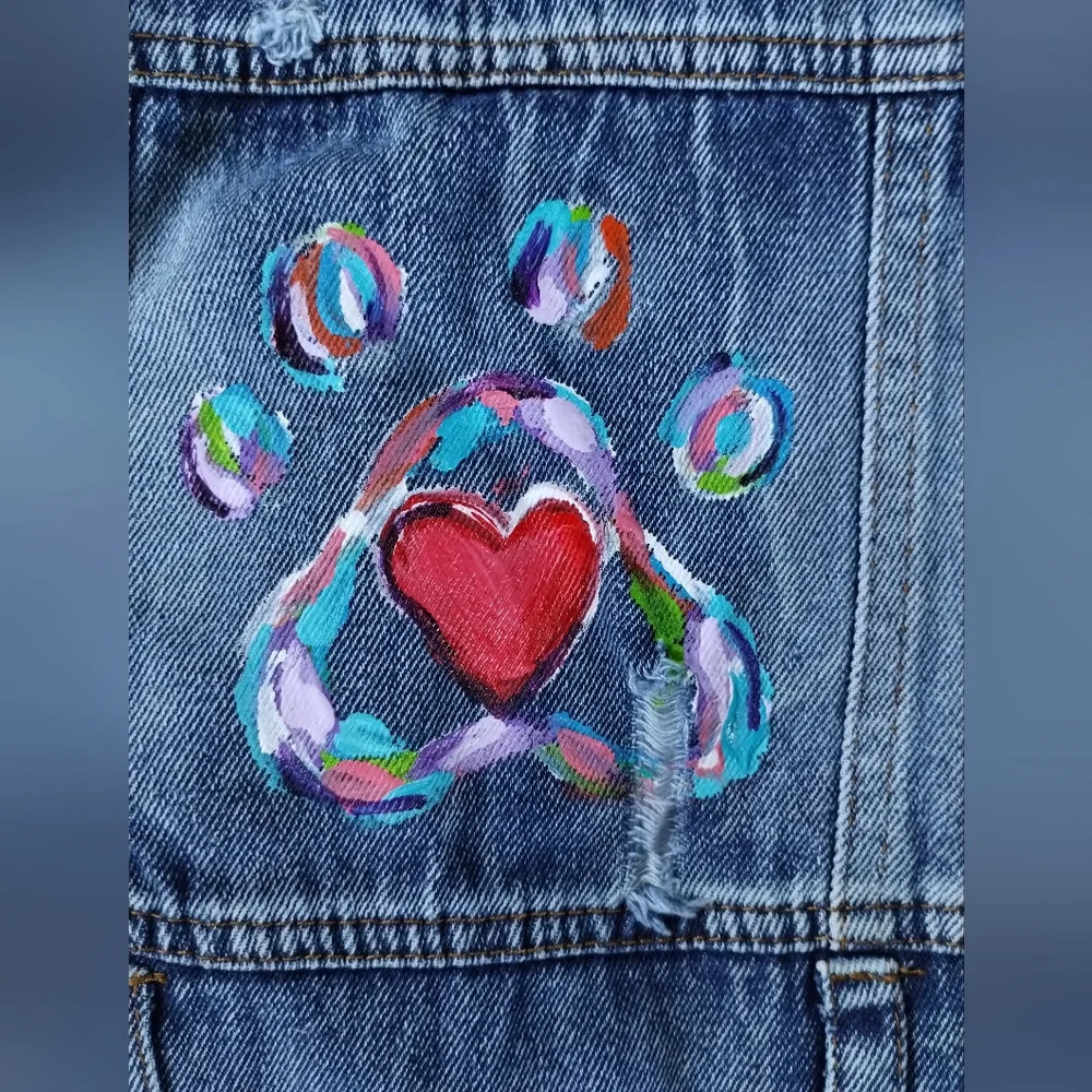 Doodle Couture Denim Vest